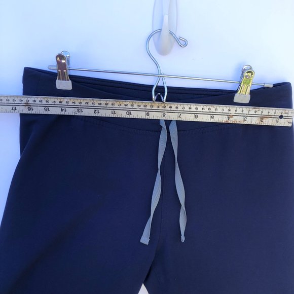 Figs Technical Collection Navy Blue Scrub Pants Women's Size Medium Tall - Picture 5 of 6